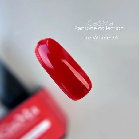 Pantone collection 074 Fire Whirl
