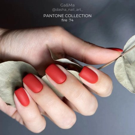 Pantone collection 074 Fire Whirl