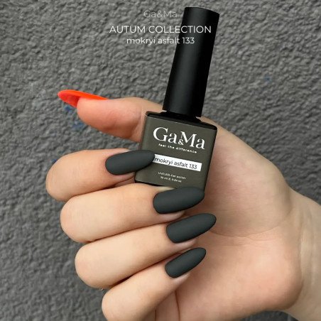 Autumn collection 133 Mokryi asfalt recommended by @vakula_nails