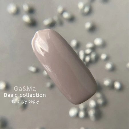 Basic collection 042 siryy teply