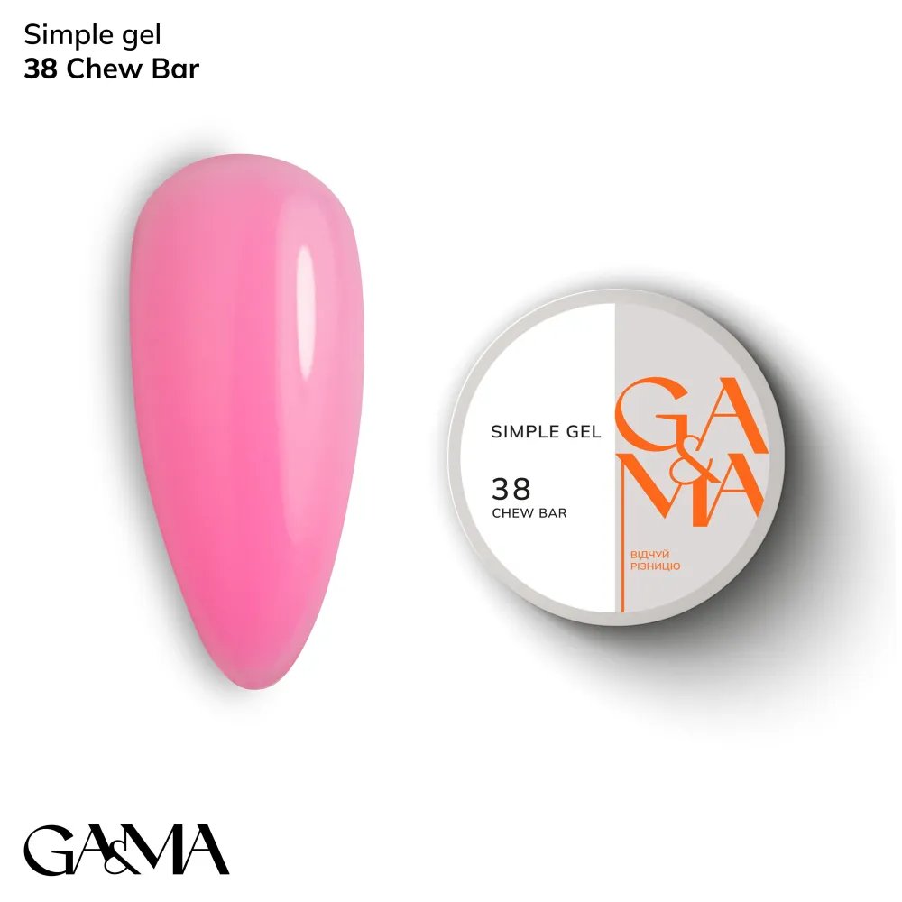 Simple Gel 38 Chew Bar