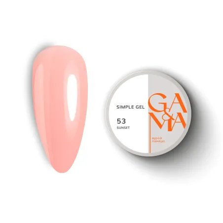 Simple gel 053 Sunset