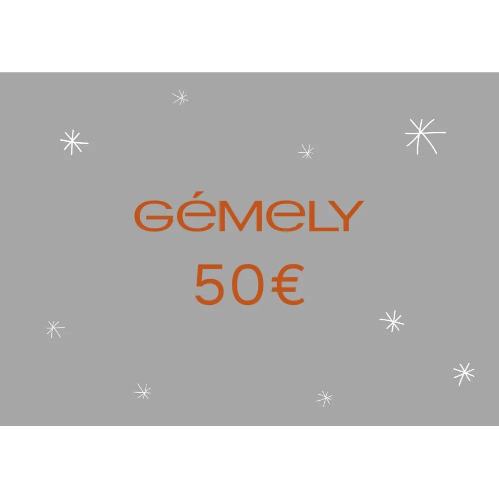Gémely dovanų kuponas 50€