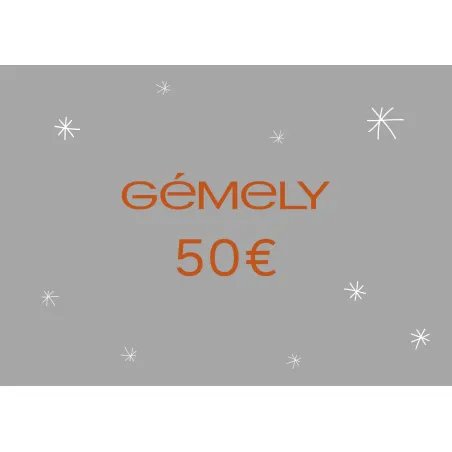 Gémely gift card 50€