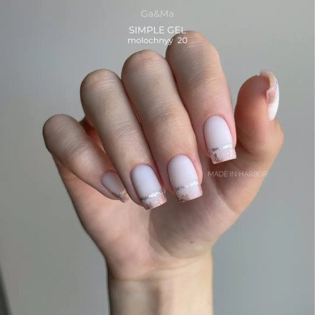 Simple gel 020 Molochnyy