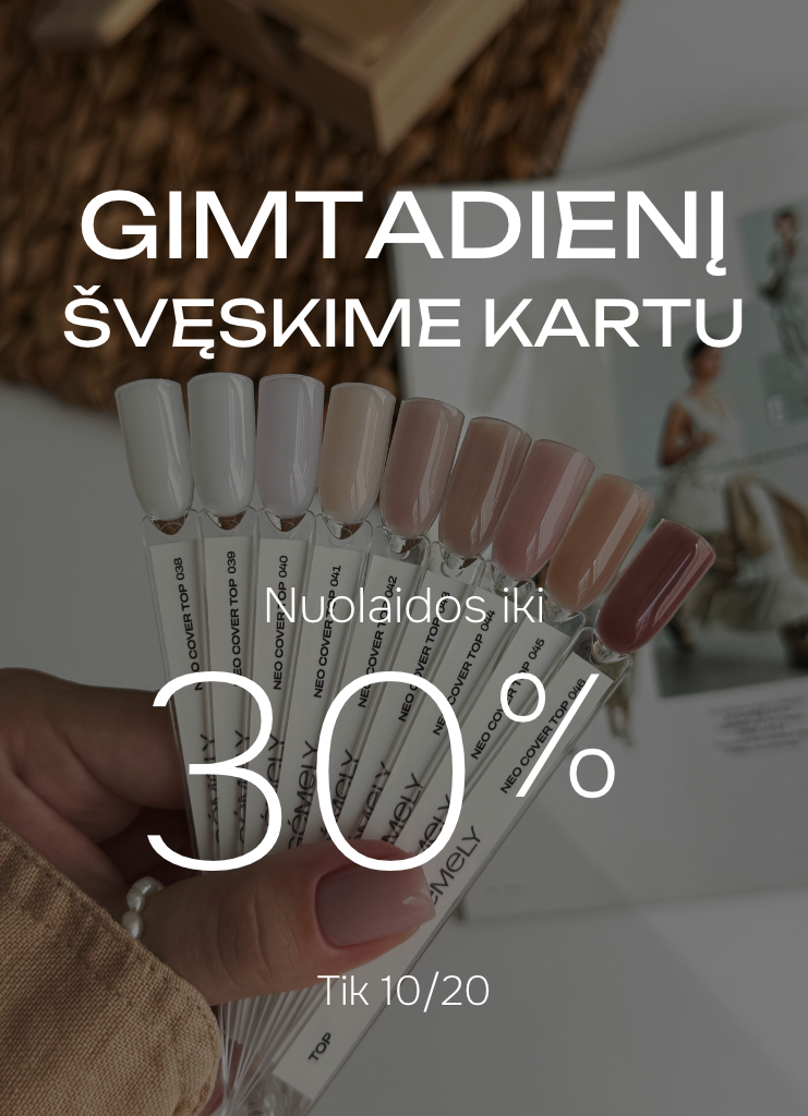 Gimtadienio nuolaidos iki -30%
